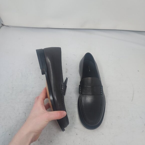 The Row Novus Brown Leather Loafer